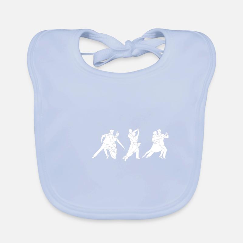 Salsa Tänzer Tänzerin Baby Bio-Lätzchen