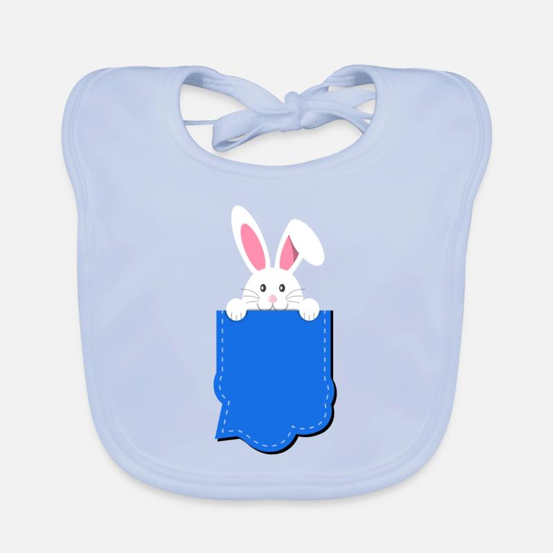 Easter Curious Easter Organic Baby Bibs