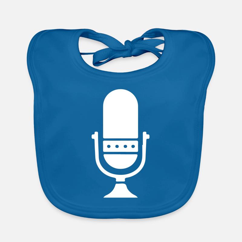 Microphone Podcast Bavoir bio Bébé