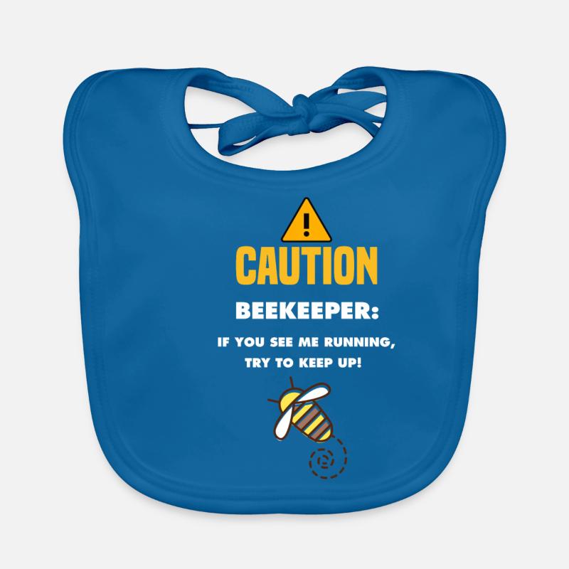 Funny Beekeeping Alabri Beekeeper Honeybee Bee Love Organic Baby Bibs