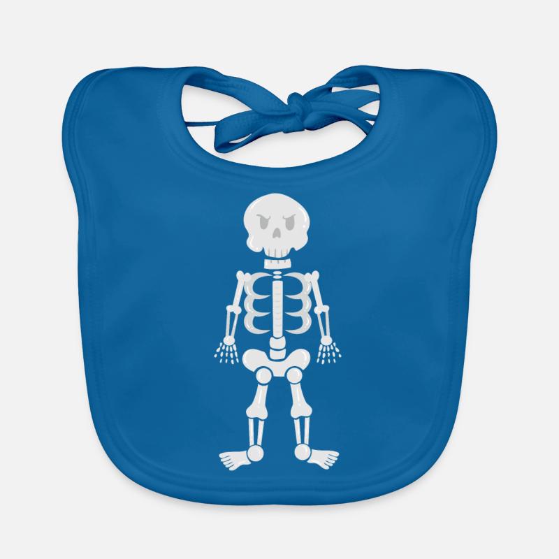 Squelette Bavoir bio Bébé