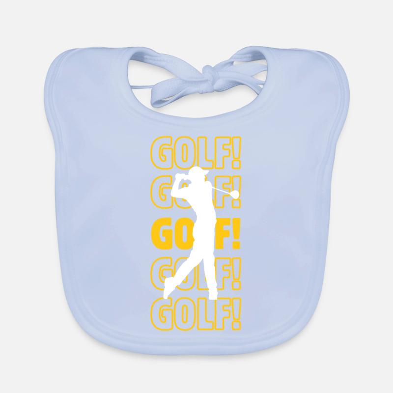 Golf golf Golf Bavoir bio Bébé