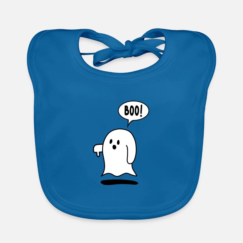 Phantom / Boo ghost / boge ghost Organic Baby Bibs