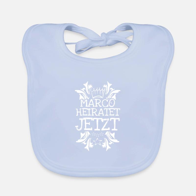 Bachelor Marco Organic Baby Bibs