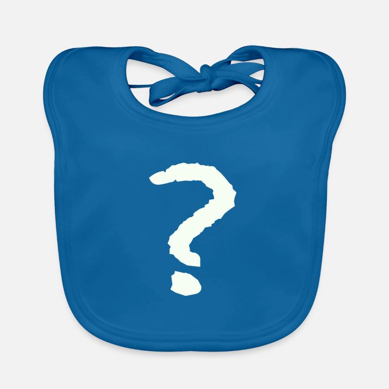 question mark Organic Baby Bibs