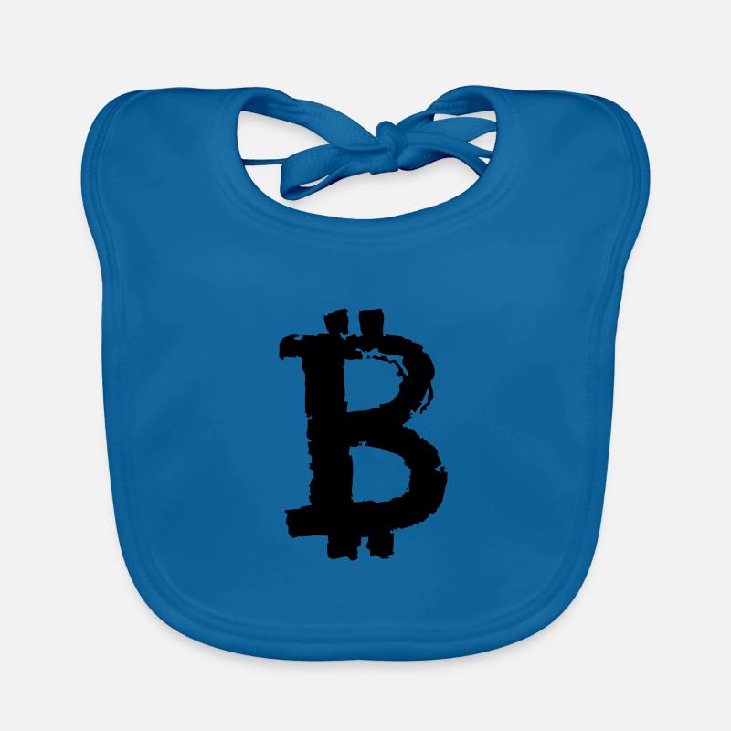 Broken Bitcoin Baby Bio-Lätzchen