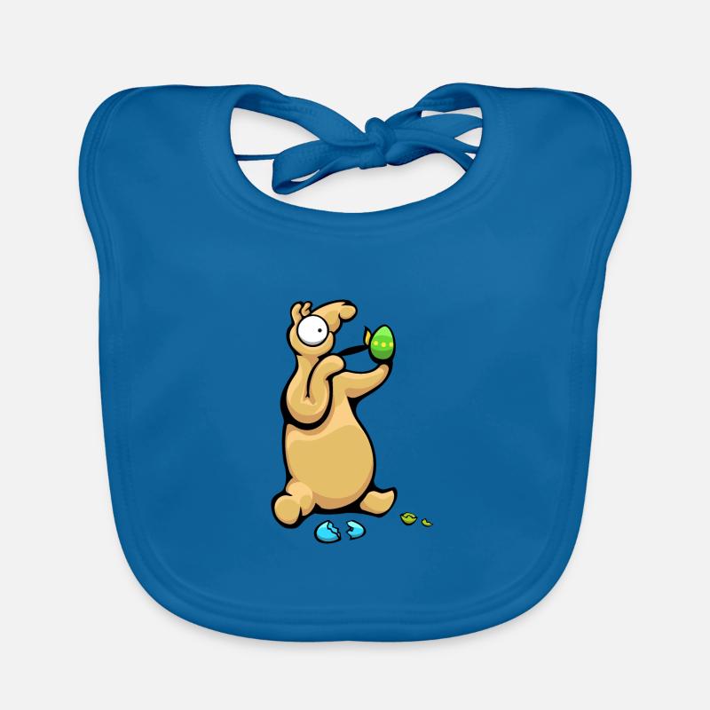 Easter Llama Organic Baby Bibs