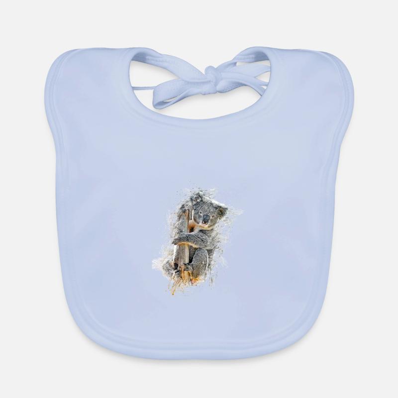 Koala bear Organic Baby Bibs