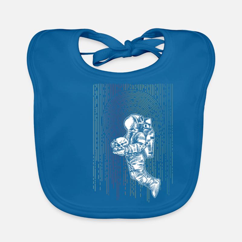 Astronaut Baby Bio-Lätzchen