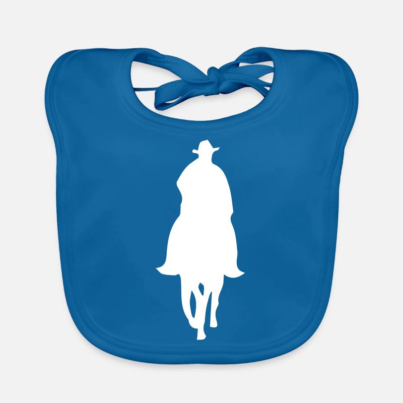 Cow-boy Bavoir bio Bébé