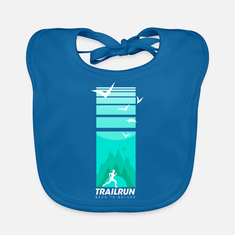 Trailrun Wilderness Runner Organic Baby Bibs