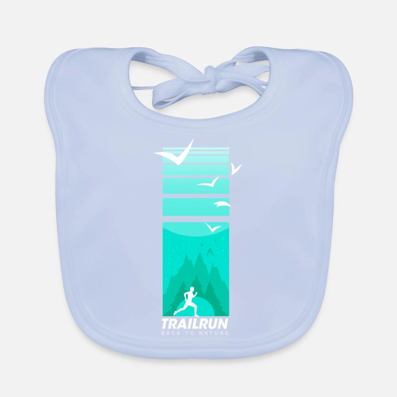 Trailrun Wilderness Runner Organic Baby Bibs