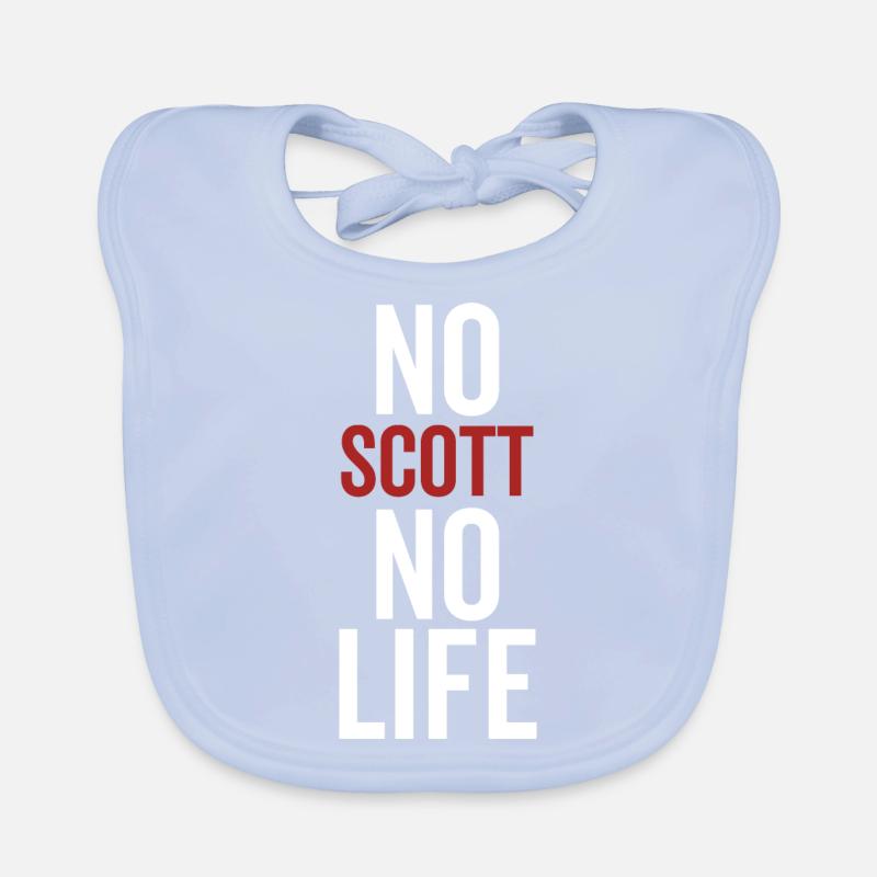 Pas de Scott Pas de vie Bavoir bio Bébé