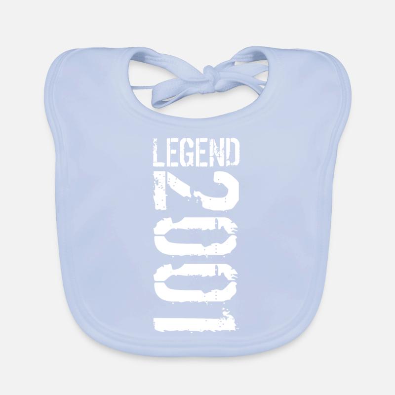 Legend 2001 white Baby Bio-Lätzchen