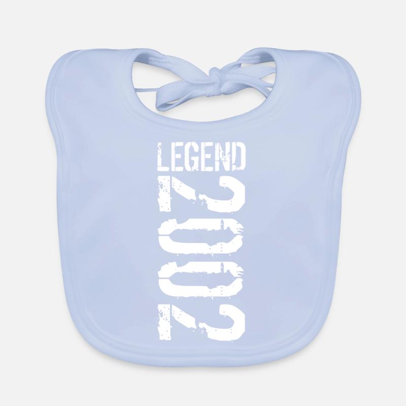 Legend 2002 white Baby Bio-Lätzchen