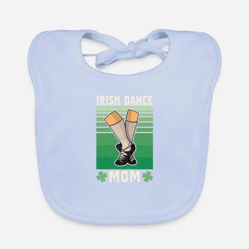 Irlande Kobokld Danseur de danse irlandaise Bavoir bio Bébé