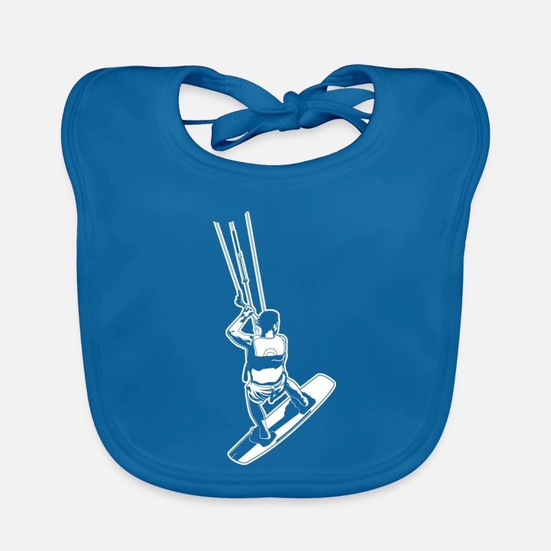 Kitesurfers Organic Baby Bibs