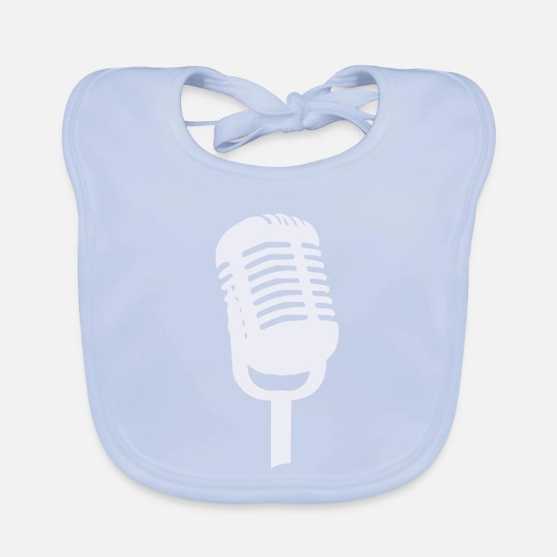 Microphone Bavoir bio Bébé