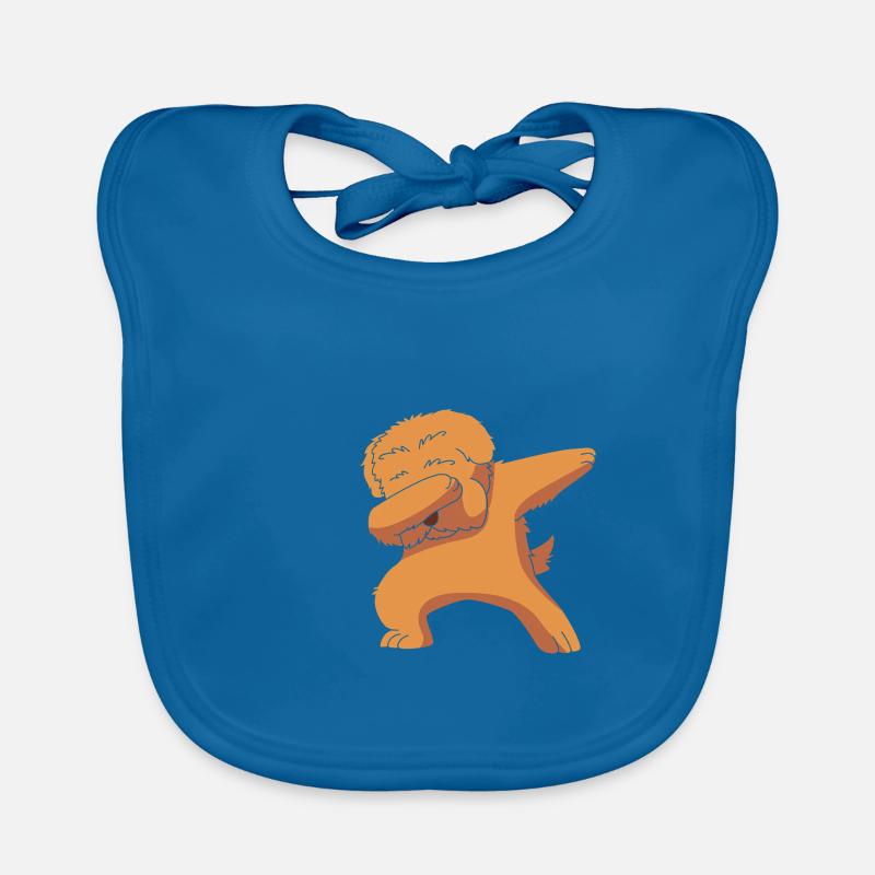 Chow Chow Hund Baby Bio-Lätzchen