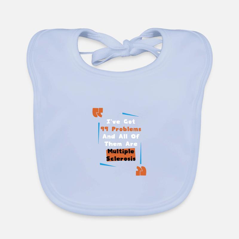 Disability Disabled Gift Handicap Organic Baby Bibs