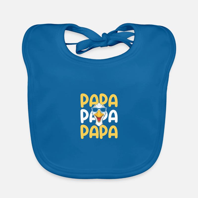 Dad Father Goose Organic Baby Bibs