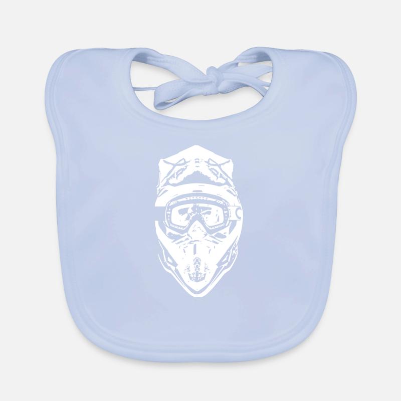 MX Helm Moped MTB Baby Bio-Lätzchen