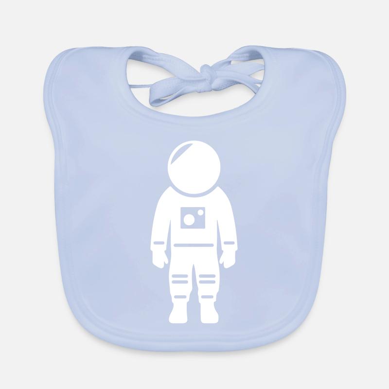 Combinaison spatiale d’astronaute Bavoir bio Bébé