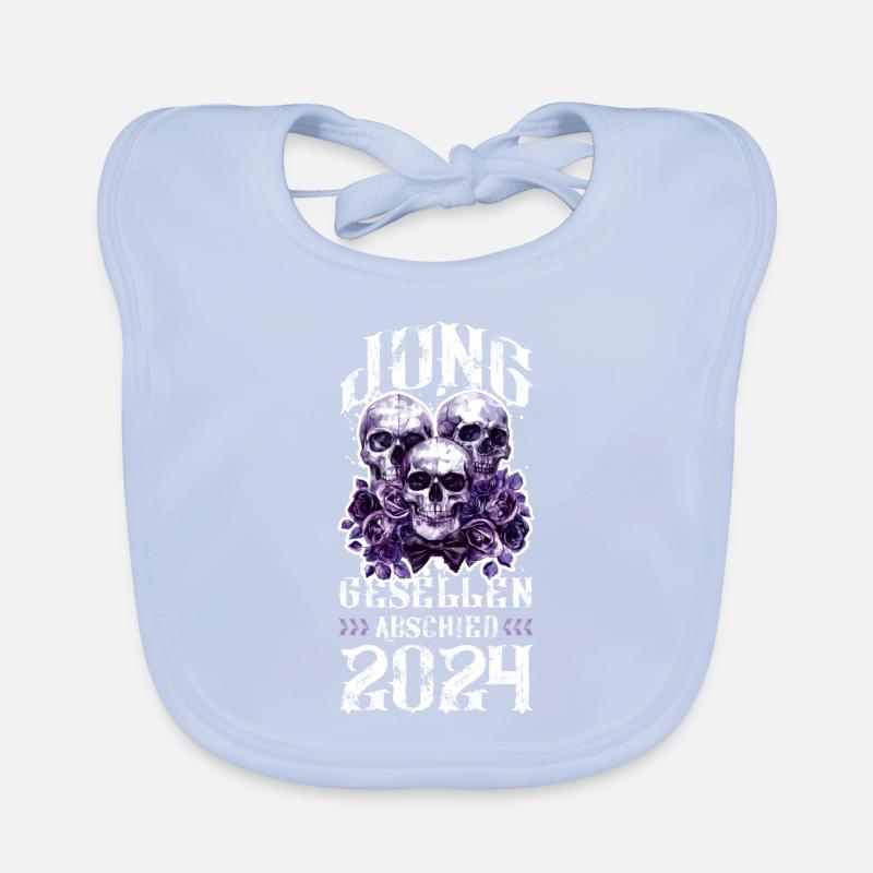 Junggesellenabschied Crew 2024 Baby Bio-Lätzchen