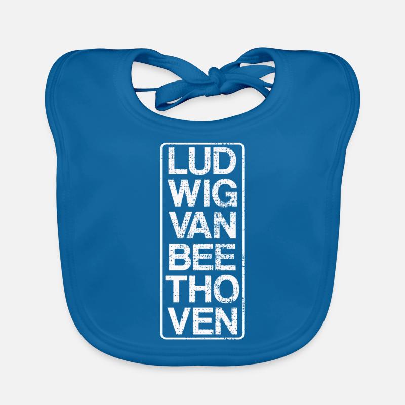 Beethoven Bavoir bio Bébé