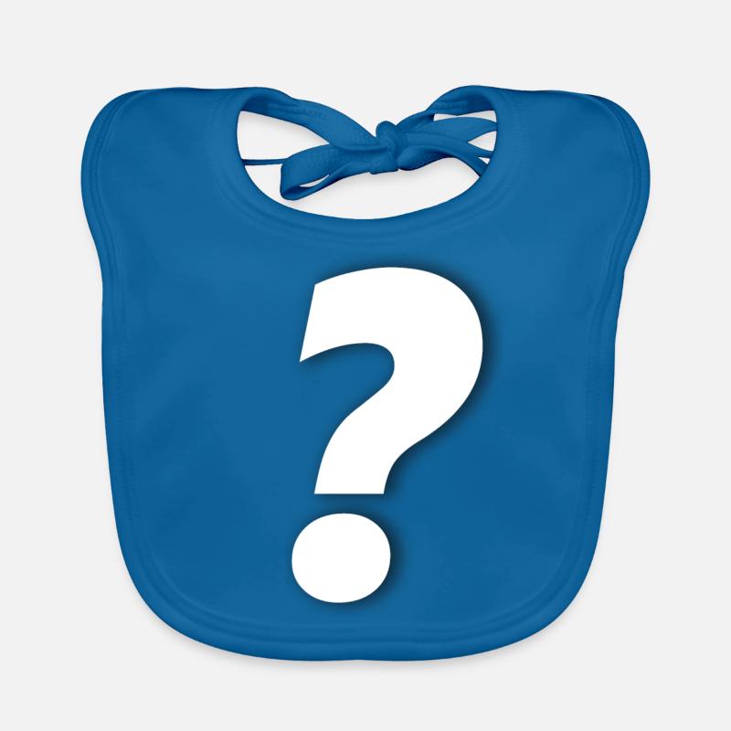 Question mark Organic Baby Bibs