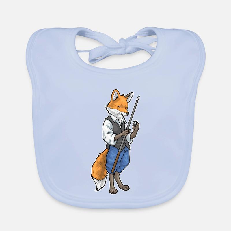 Fuchs Billiard Queue Sport Baby Bio-Lätzchen