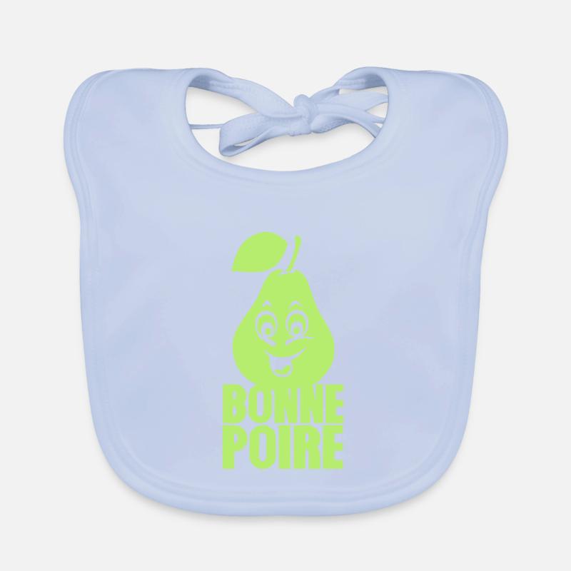 good pear expression Organic Baby Bibs