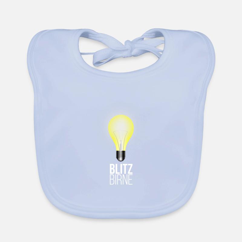 Flash bulb Organic Baby Bibs