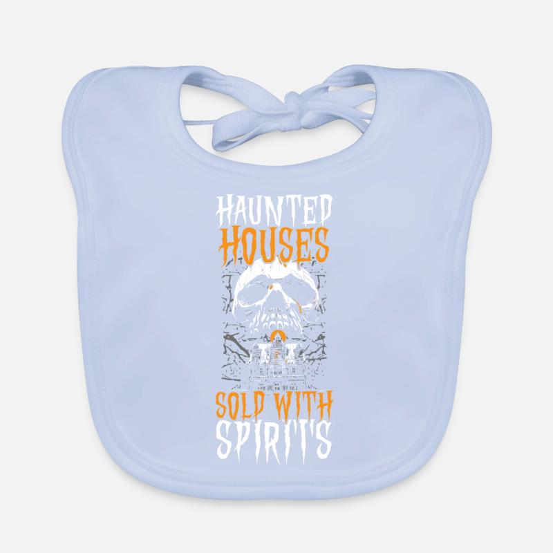 Maisons hantées vendues avec Ghosts Realtor Hello Bavoir bio Bébé