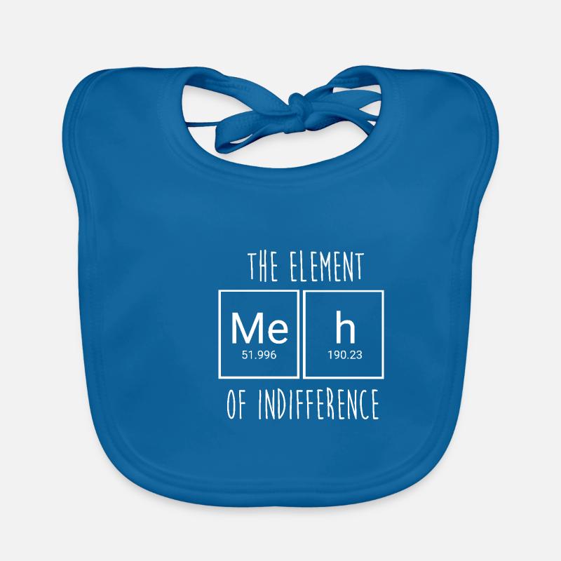 Periodic table Organic Baby Bibs