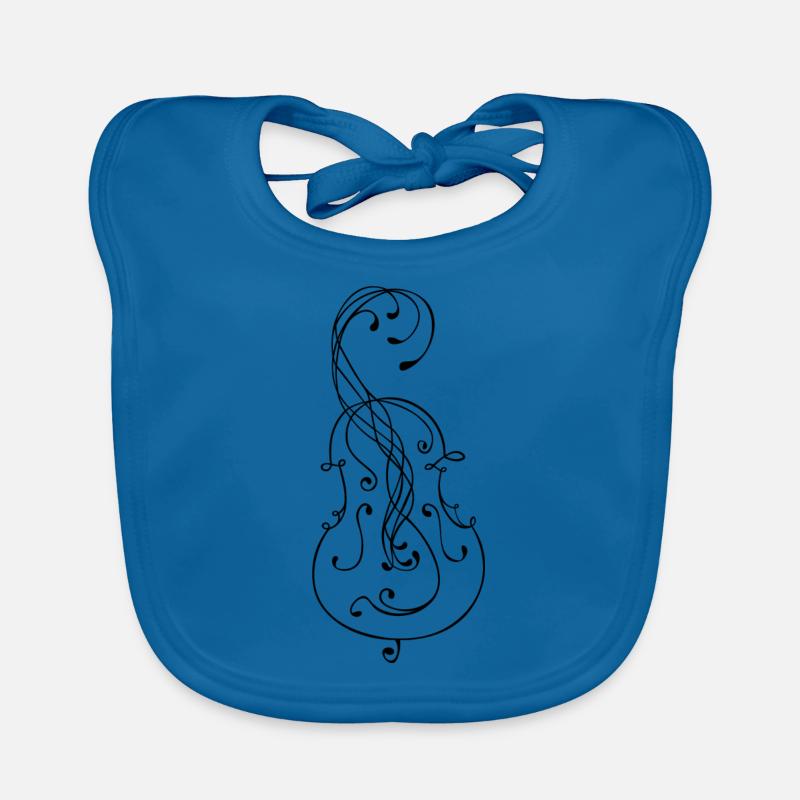 Violoncelle Bavoir bio Bébé