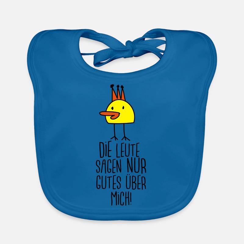 Die gute Ente (Spruch) Baby Bio-Lätzchen