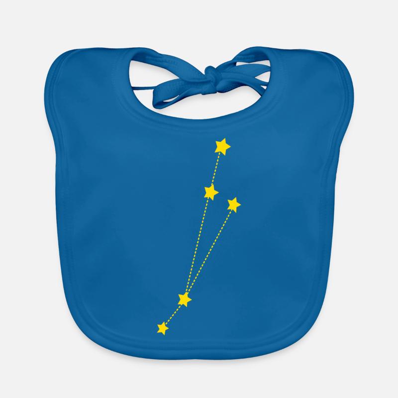 Sternzeichen Widder Baby Bio-Lätzchen