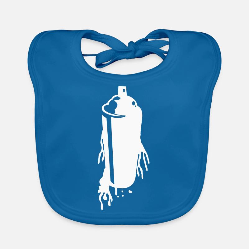 spray can Organic Baby Bibs