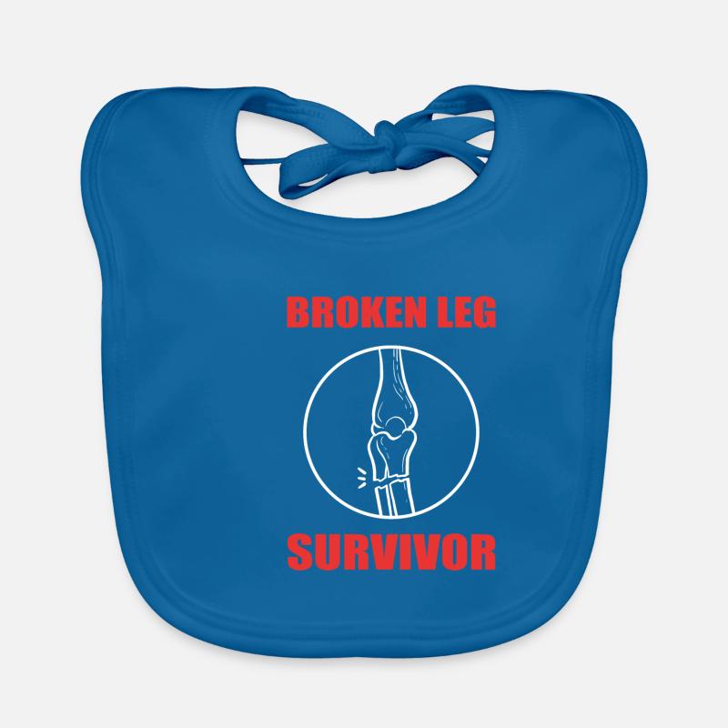 Broken leg Organic Baby Bibs