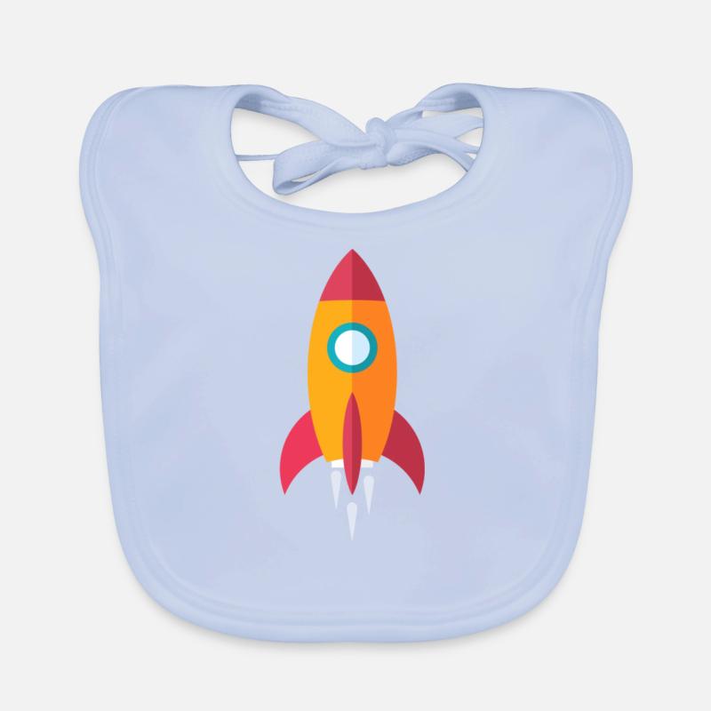 Rocket Line Organic Baby Bibs