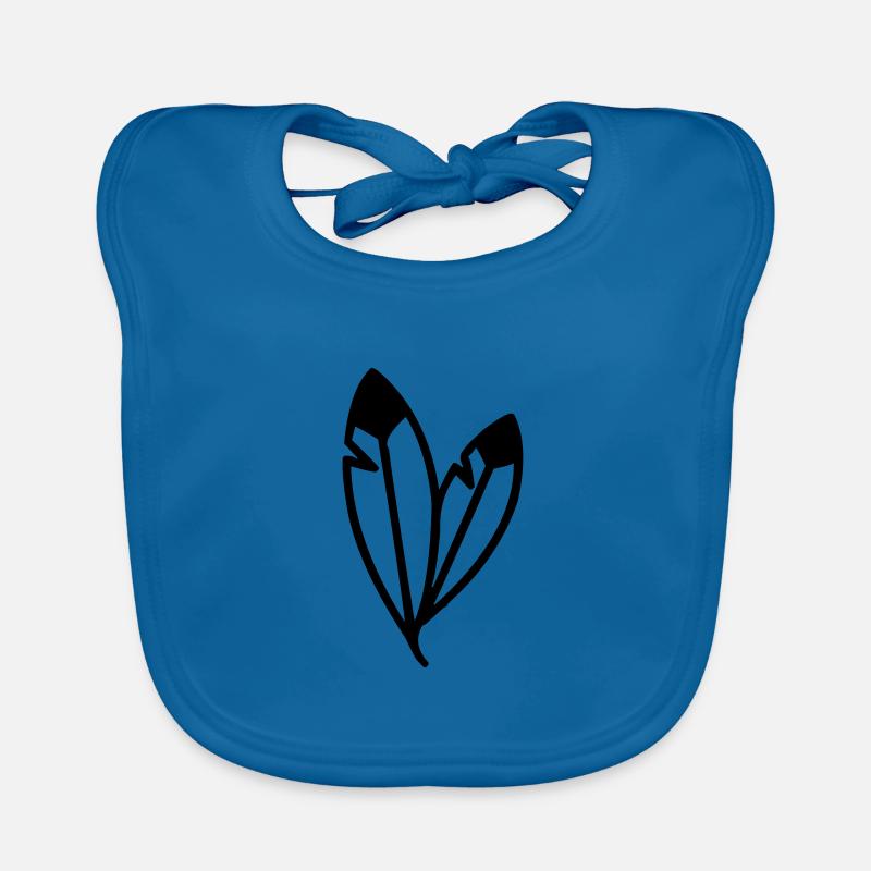plumes Bavoir bio Bébé