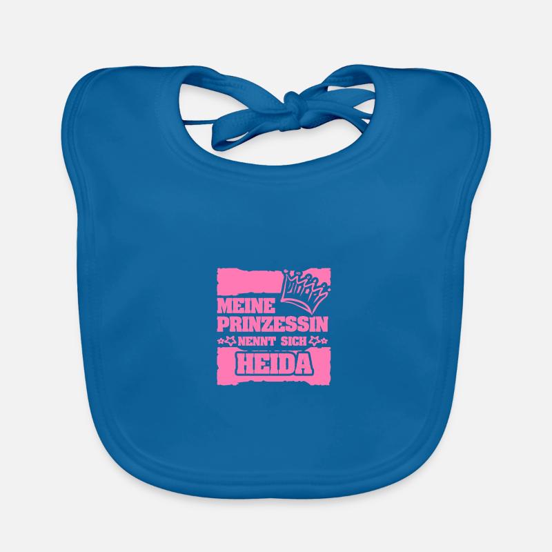 Mädchenname Heida Baby Bio-Lätzchen