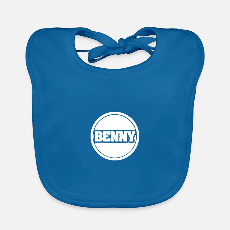 Benny as a first name Organic Baby Bibs