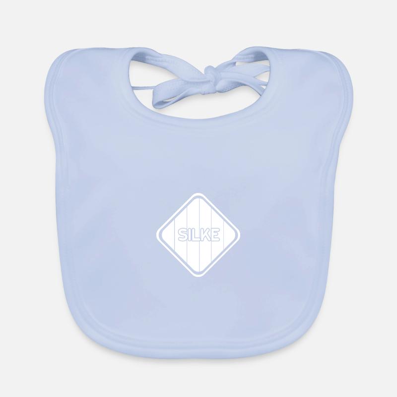 Silke as a girl Organic Baby Bibs