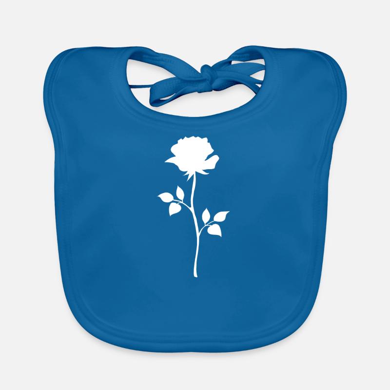 rose Bavoir bio Bébé