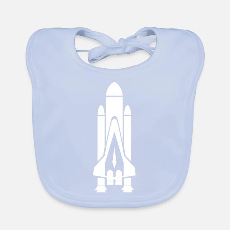 Rocket - Space Bavoir bio Bébé