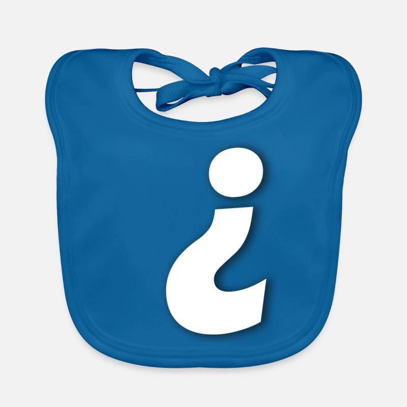 Fragezeichen Andersrum Baby Bio-Lätzchen