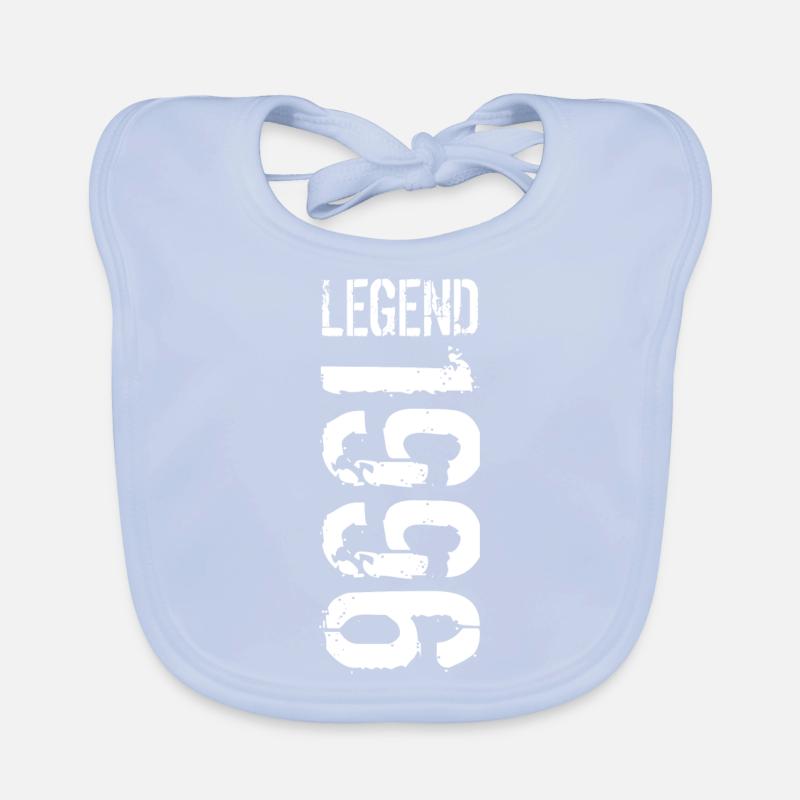 Legend 1996 white Baby Bio-Lätzchen