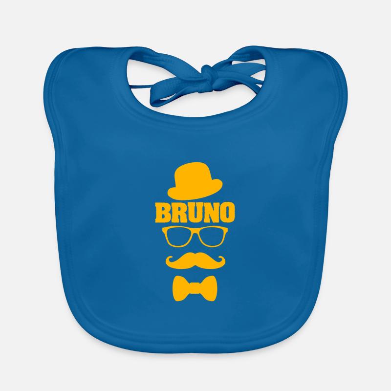 Bruno als Schnauzer Baby Bio-Lätzchen